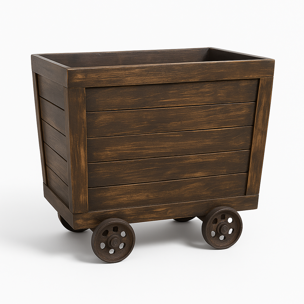 Teak Mining Wagon