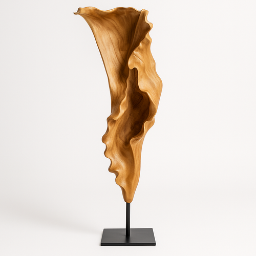 Aurelia Round Teak Root Sculpture