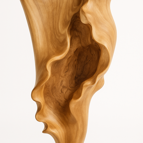 Aurelia Round Teak Root Sculpture