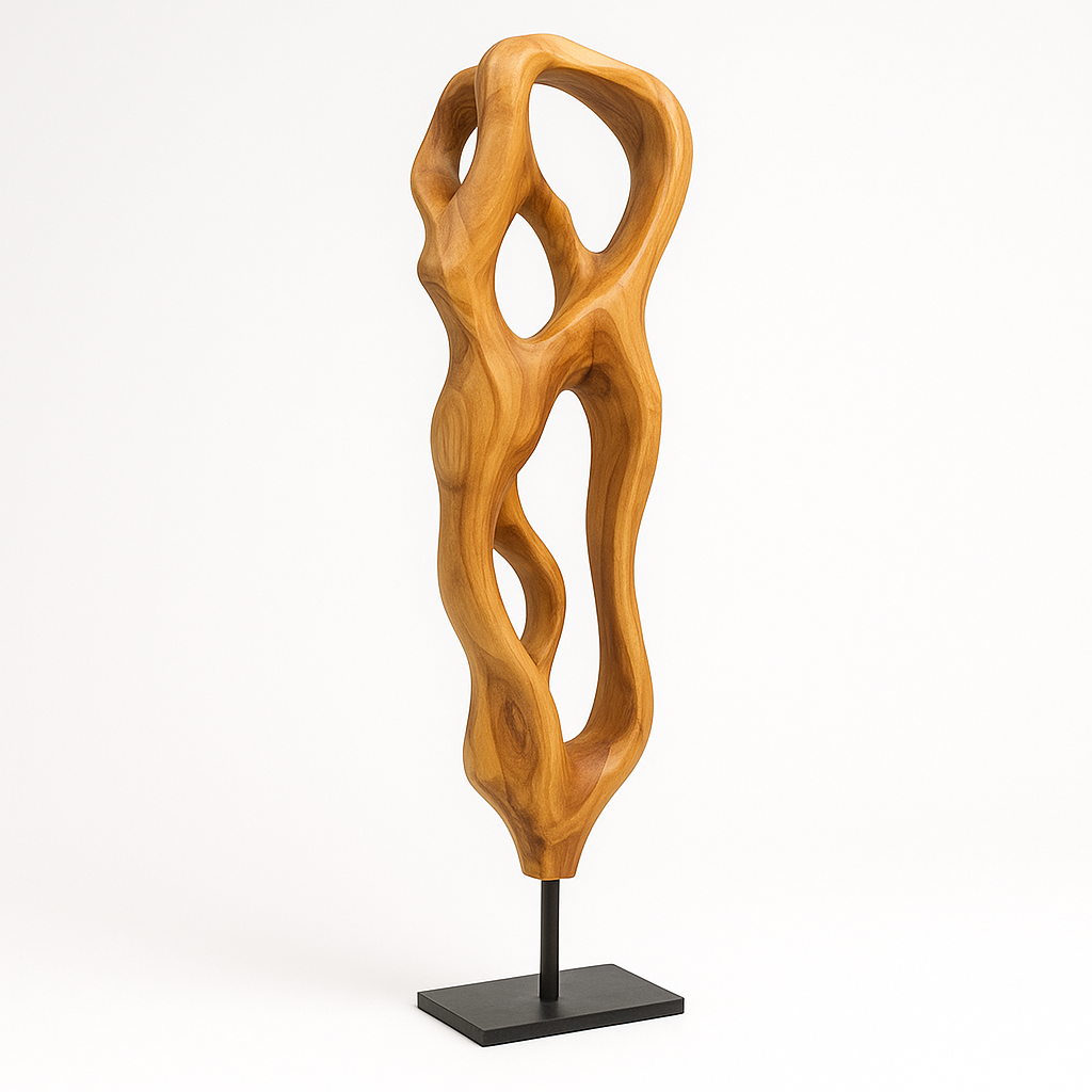 Solaro Carved Teak Root Sculpture