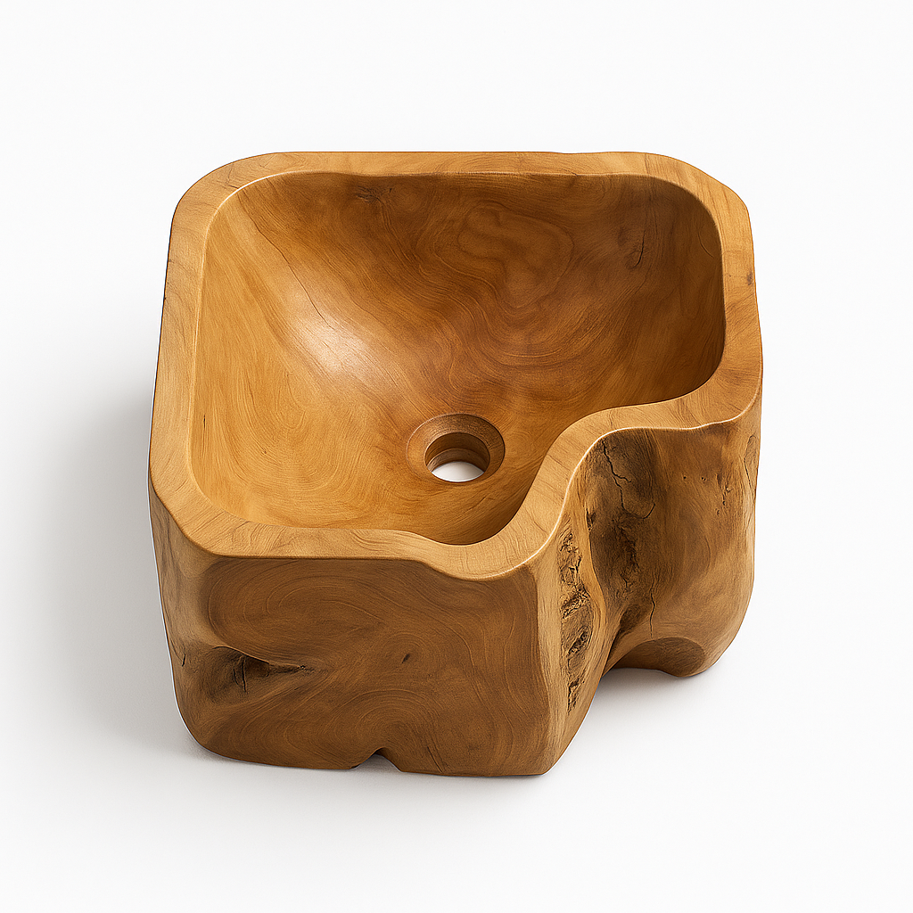 Teak Root Sink