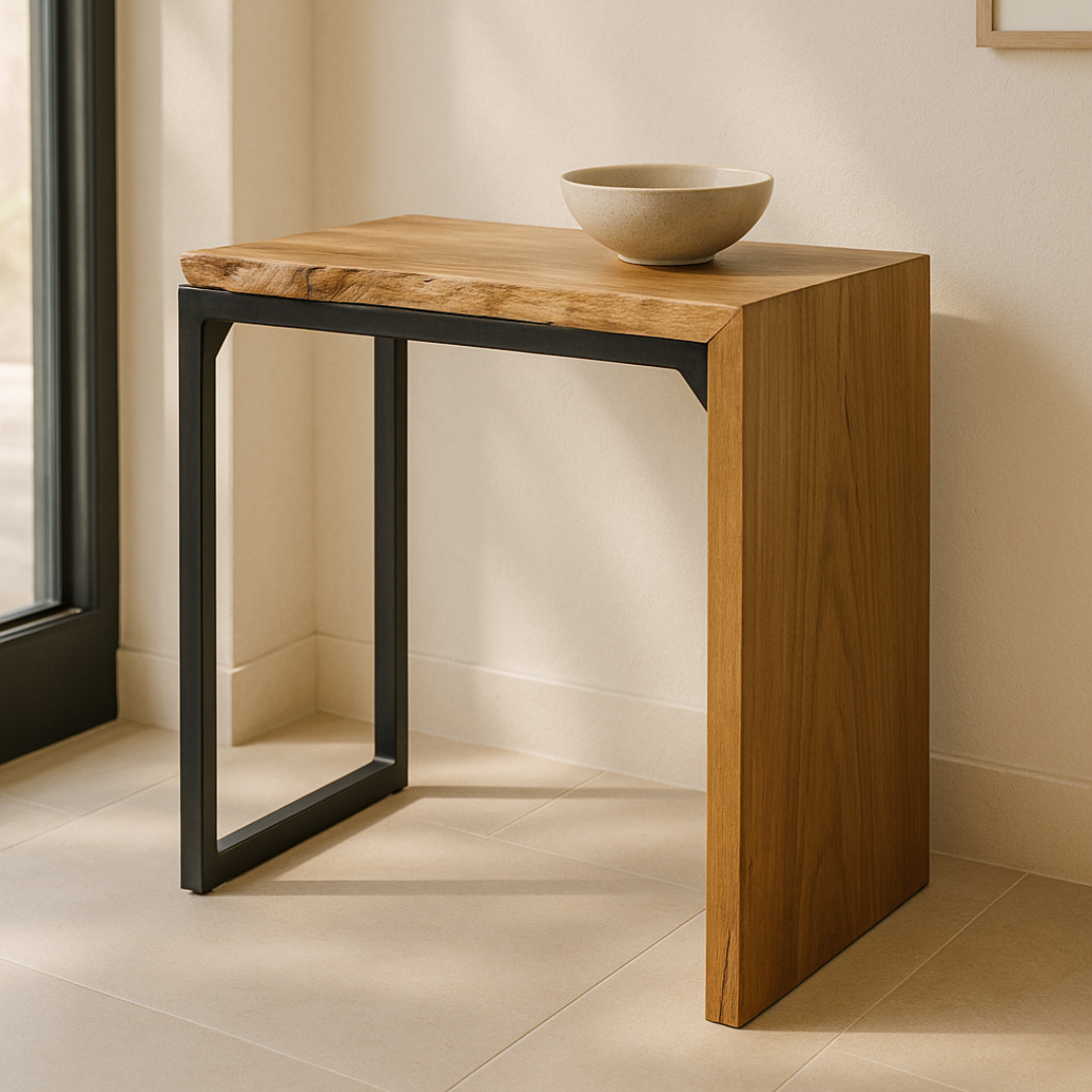 Industrial Edge Side Table